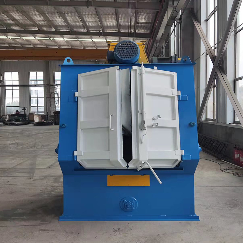 ʻO ka hoʻāʻo ʻana o Q3210 crawler shot blasting machine